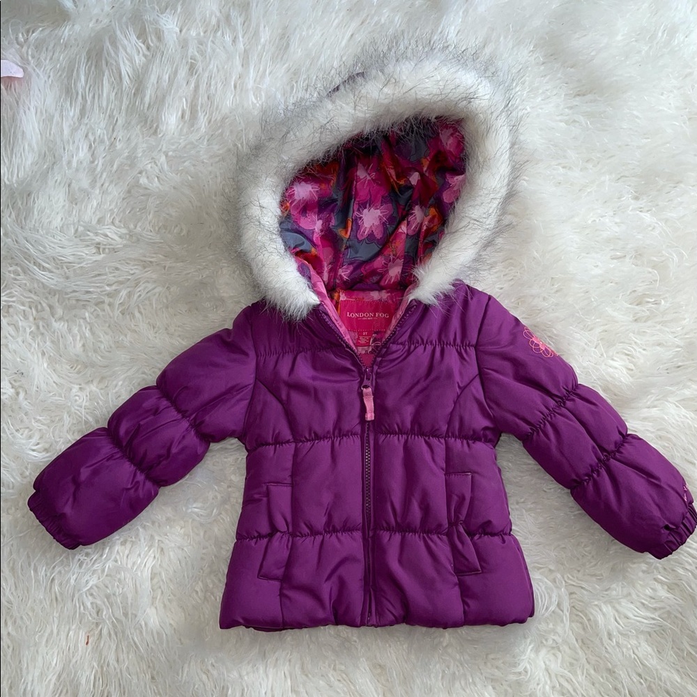 London Fog girls jacket size:3T